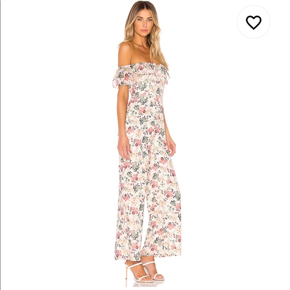 NWT - Tularosa Waverly Jumpsuit in Ivory Floral - Picture 3 of 6
